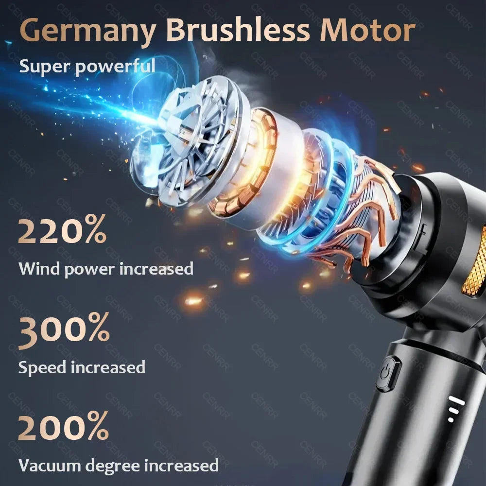 9000Pa Vacuum Cleaner Pro VII (Extra Strength + Efficiency)